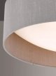 LED Semi Flush Ceiling Light, 40cm